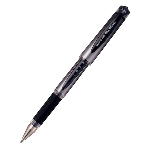 Uni Ball UM-153 Impact Broad Gel Pen Black 1.0mm