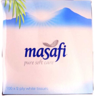 Masafi White Tissue 2 ply x 100 s
