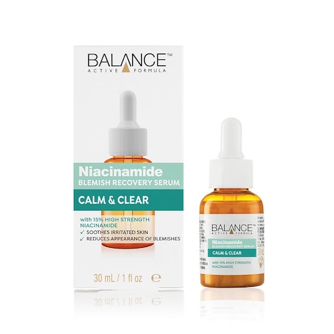 Balance Active Formula Niacinamide Blemish Recovery Serum Calm &amp; Clear, 30ml