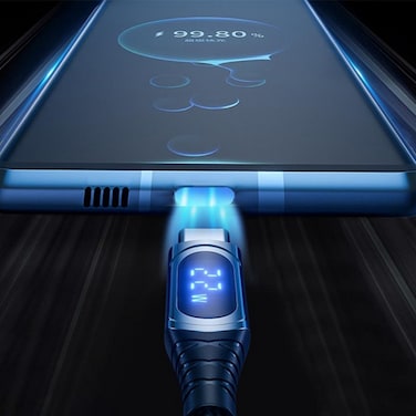 WK WDC-166i Intelligent Digital Display Charging Data Cable