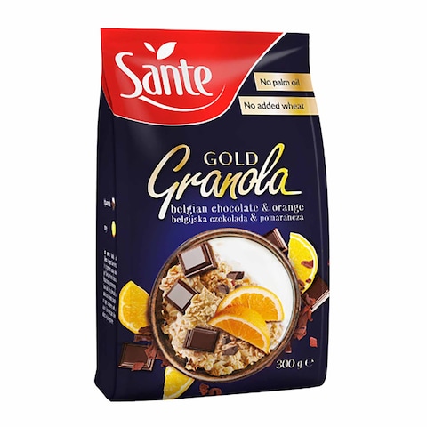 Sante Granola with choco&amp;orange - 300 Gram