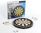 ULTIMAX Dart Board Set, 45cm Double Sided Dart Board Flocking Dart Board Including 6 Darts Excellent Indoor Game and Party Games Darts, Sports Gifts for Kids and Adults-Model No 1818B