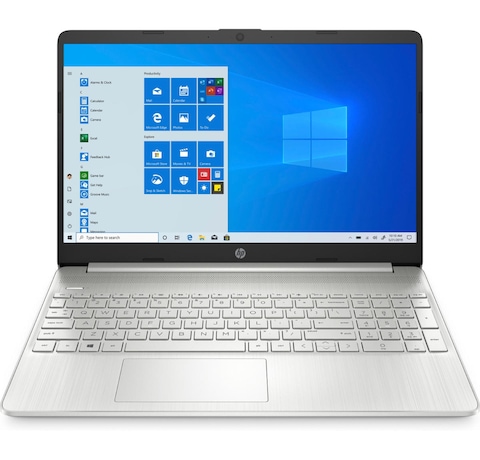 HP 15-DY2091WM Laptop 15.6 HD, Intel Core i3-1115G4, 8GB RAM, 256GB SSD, Intel UHD Graphics, Windows 10 S Home, Natural Silver