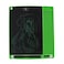 Generic-LCD Writing Tablet 8.5 Inch Drawing and Writing Board for Kids &amp; Adults Handwriting Paper Doodle Pad for School Office Green