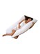 Generic - U-Shaped Maternity Pillow Cotton White 120X80Centimeter