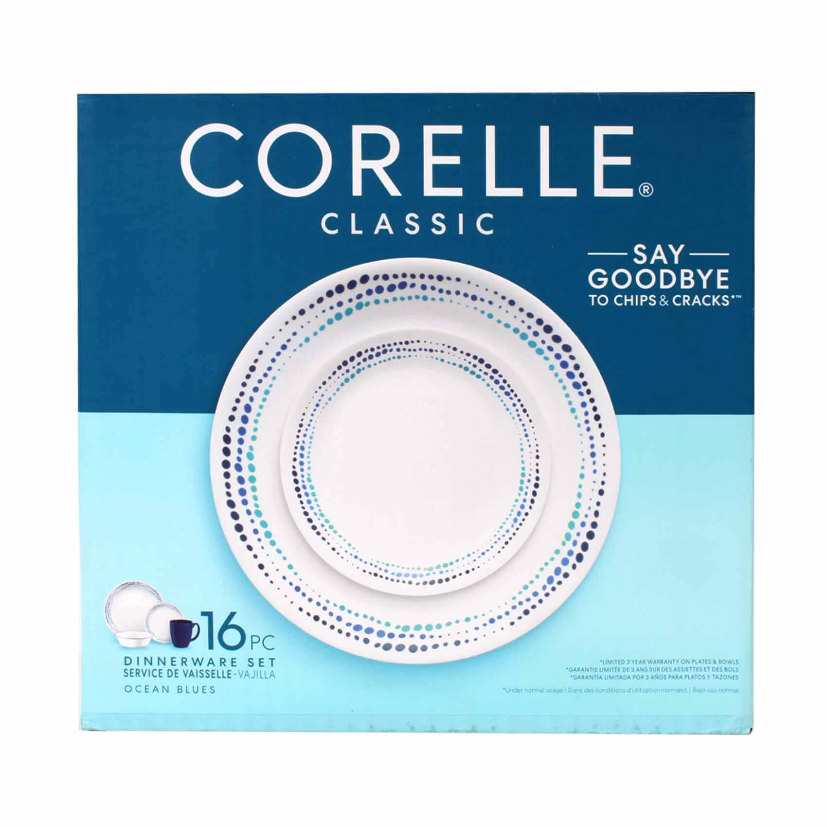Corelle Ocean Blues Corelle Blue And White Dishes Buy Corelle
