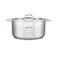 Arshia stainless steel casserole with 2Lid 20cm
