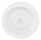 Shallow Bone China Tiffany Cup and Saucer Set, White, 220 ml, JX113-C002-02, 6 Pcs Set