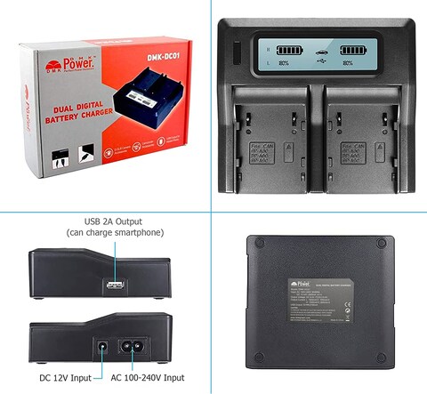 Near Mint Canon CG-A10 Dual Battery Charger for BP-A30, BP