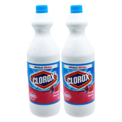 Clorox Floral Liquid Bleach Twin 1L