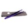 Or Bleu Non-Slip Grip Square Tip Tweezer 1 Piece
