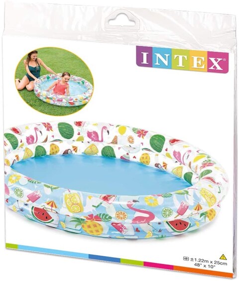 Intex Just So Fruity Pool, Multi-Colour, 59421