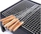 12 Barbecue Skewer Stainless Steel Needles Sticker With Wooden Handle