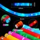 Light Up Pop Fidget Tube Kids Sensory Toy 6 Pack Party Favors Easter Basket Stuffers, LED Pop Pipe Fine Motor Skills Fidget Toy, Glow in The Dark Party Supplies Return Gift for Kids Birthday