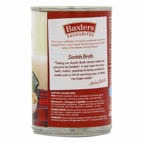 BAXTERS F SCOTCH BROTH SOUP 400G