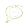 Aiwanto Anklet Ankle Chain Double Layer Anklets