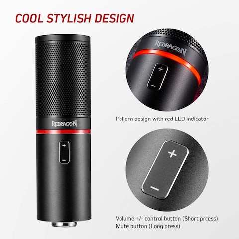 Redragon Blazar, Gaming Microphone