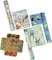 eVincE Assorted Designs Gift Wrapping Paper With Facts 3 Animal Prints 6 Wraps