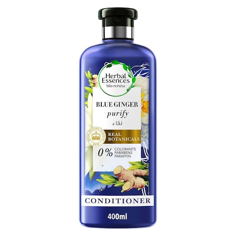 Herbal Essences Bio Renew Purify Micellar Water &amp; Blue Ginger Conditioner - 400 ml