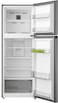 Midea Top Mount Double Door Refrigerator, 346L Gross and 236 Net Capacity Frost Free with Smart Sensor &amp; Humidity Control, Active-C Fresh, Inverter compressor, MDRT346MTE50D, Dark Silver