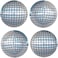 Wja 4Pcs 22Inch Silver Laser Disco Ball Balloon Hangable 4D Large Round Inflatable Sphere Shaped Aluminum Foil Mirror Balloon Birthday Party Wedding Baby Shower Marriage Decor Supplies