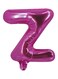 16inch Pink Letter Z Foil Balloon