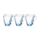 Pasabahce Pengiun Glasses - Blue - 6 Pieces