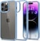 Spigen Ultra Hybrid designed for iPhone 14 Pro case cover - Sierra Blue