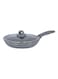 Royalford Granite Coated Frypan With Lid Grey 39X10.5X22.5Cm