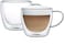 NEOFLAM BOROSILICATE DOUBLE WALL 2PCS MUG SET 150ML