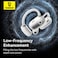Baseus Eli Sport 1 Open Ear Air conduction Earphones Bluetooth 5.3 Wireless Earbuds With Earhooks 30H Battery Life IPX4 Waterproof Immersive Stereo Sound Headphone For Gym/Running And Many More White
