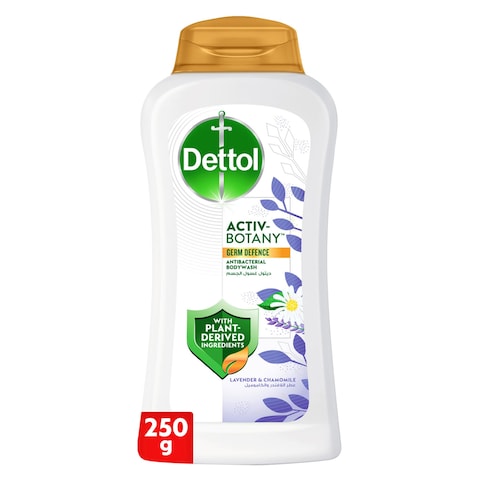 Dettol Activ-Botany Antibacterial Bodywash Lavender And Chamomile 250ml