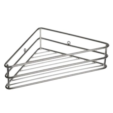 Easy Fix Stainless Steel Corner Rack