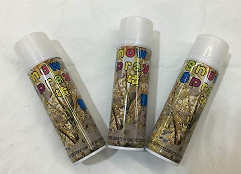 Generic Uae National Day Party Spray Snow 6Pcs