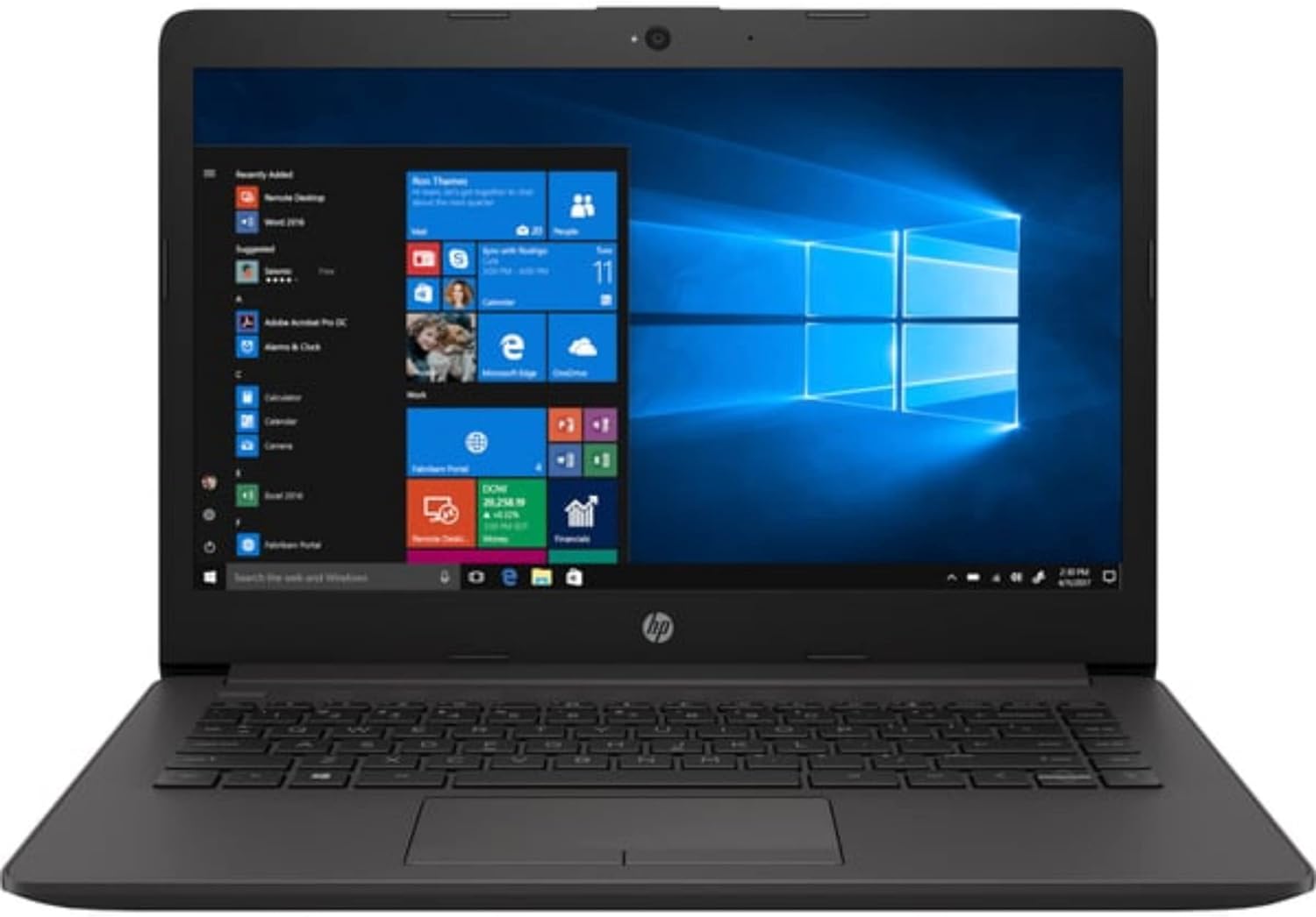 HP Newest 240 G8 Laptop With 14-Inch HD Display, 16GB DDR4 RAM, 1TB SSD, Core, i5-1035G7 Processor, Intel UHD Graphics/Windows10 With Laptop Bag + W/L Mouse + BT Headphone, Jet black