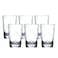 Luminarc Louvre Glass Cup Pack Of 6