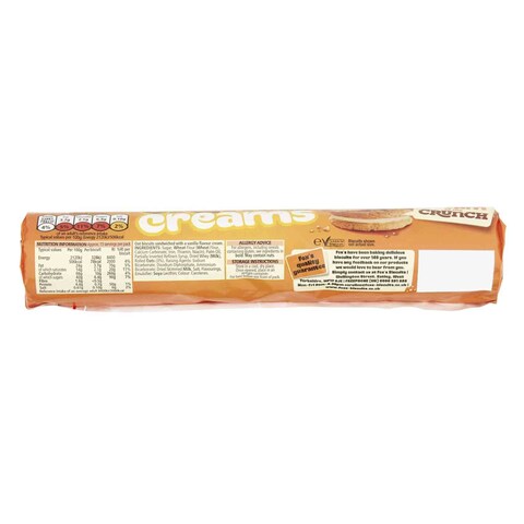 Fox&#39;s Golden Crunch Cream Biscuits 200g