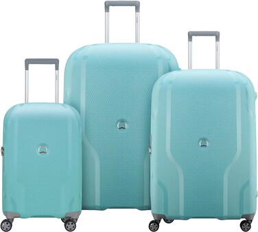 Delsey CLAVEL 4W 83/71/55CM, TEAL BLUE