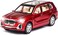 YALLABUYIT 1/24 BMW X7 Red SUV Model Car Toy Diecast Toy Cars, Zinc Alloy Pull Back Toy car with Sound and Light for Kids Boy Girl