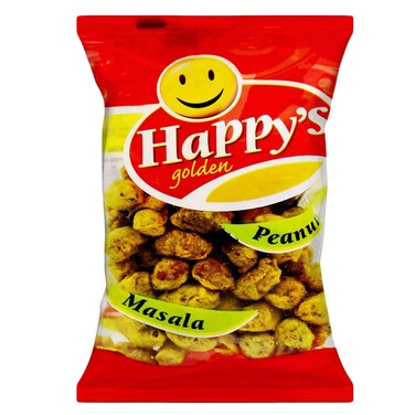 Happy&#39;s Golden Masala Peanuts 50g