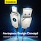 BASEUS Unbreakable Series 1m USB to iP 2.4A Fast Charging Aramid Fiber Braided Data Cable  2.4A 1M - iPhone 11/12/13/14/Pro/Pro Max/SE  Stellar White