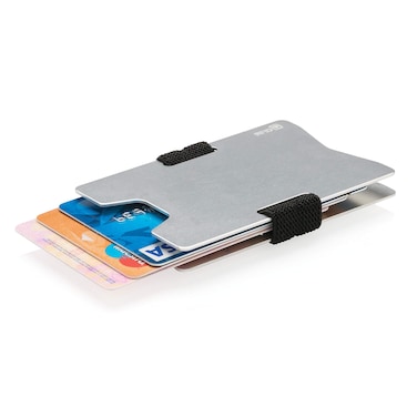 Card Silver - Aluminium Rfid Anti Skimming Minimalist Wal