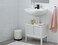 Wash-basin base cabinet w 2 doors44x50x25 cm