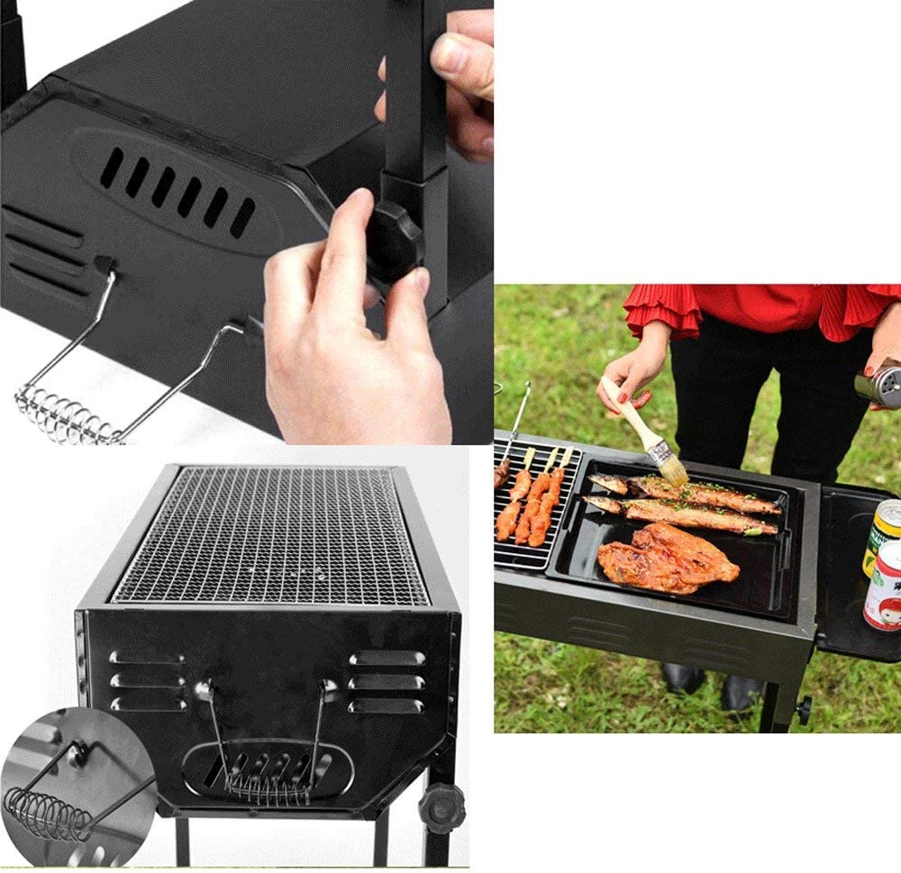 Barbecue Charcoal Mat Grill, Foldable BBQ Grill for Outdoor/Household/Camping Equipment