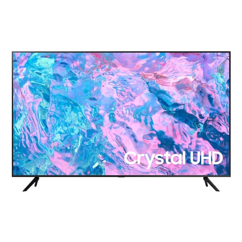 Samsung CU7000 Series 55-Inch UHD Smart LED TV UA55CU7000UXZN Black