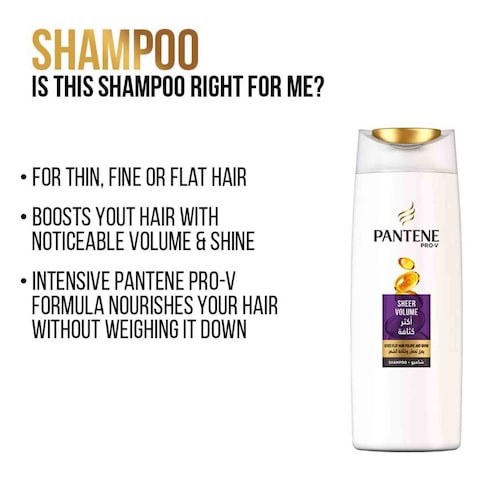 Pantene Pro-V Sheer Volume Shampoo 400 ml