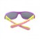 Atom baby sunglasses, K108-1, Polarized UV400 sunglasses for Boys, Age 3-10 shiny purple frame shiny yellow temple smoke polarized lens