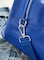 Mei Stylish Large Capacity Unisex Sports Gym Travel  Duffle Bag with Shoulder Strap, Blue