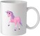 Giftex-Unicorn Mug, 11Oz Ceramic Mug, Pink Unicorn Design, Gift Mug For Girl