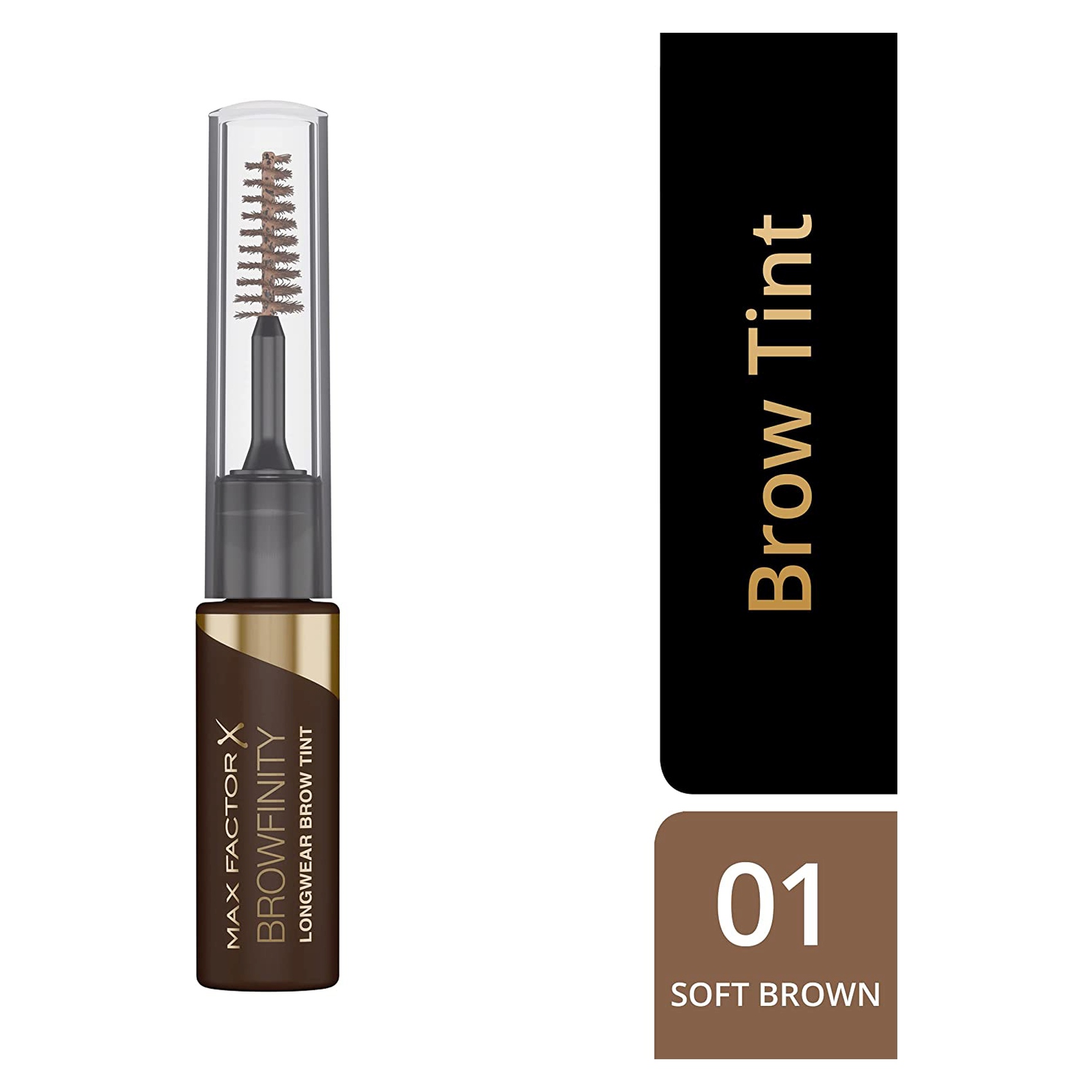 Max Factor Browfinity Longwear Brow Tint 01 Soft Brown 4.2ml